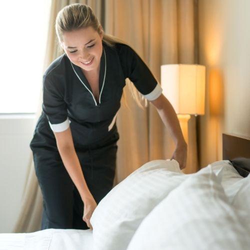 Room Cleaning and Housekeeping Service